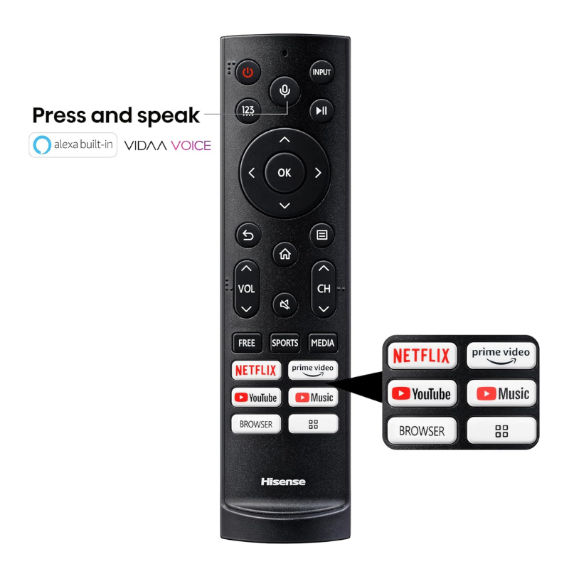 Hisense 126 cm (50 inches) 4K Ultra HD Smart QLED TV 50E7K_4