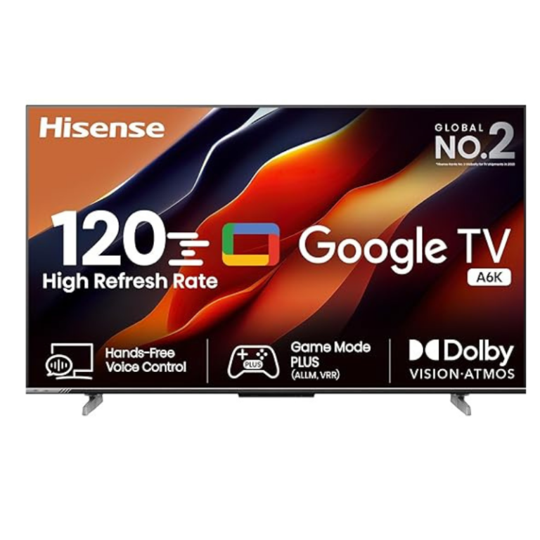 Hisense 108 cm (43 inches) Bezelless Series 4K Ultra HD Smart LED TV 43A6K