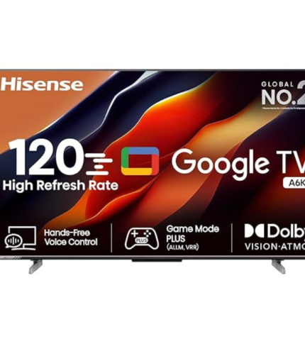 Hisense 108 cm (43 inches) Bezelless Series 4K Ultra HD Smart LED TV 43A6K