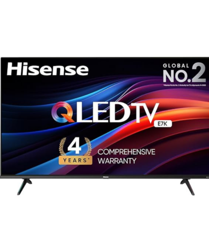 Hisense 139 cm (55 inches) 4K Ultra HD Smart QLED TV 55E7K