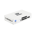 Witek 8 Port PoE Switch - 8 x 10/100/1000Mbps PoE Ports